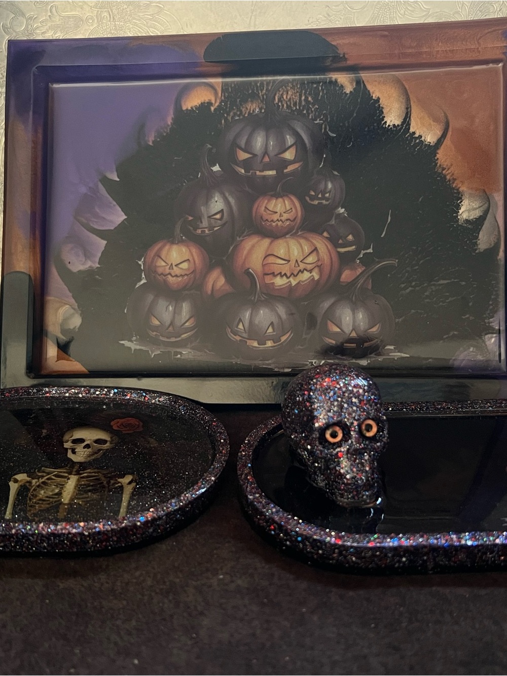 Halloween Tray Decorations